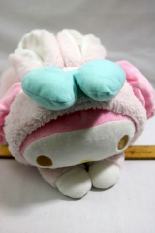 2018 - Sanrio My Melody Lying Down Floppy Bunny Plush Pillow 3