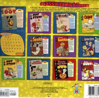 Classic Comics By Harvey Comics 2001 Calendar NM Casper/Hot Stuff/Spooky 2