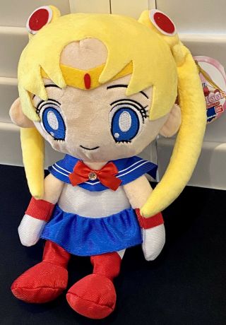 11” Sailor Moon Plush Doll Japanese Anime