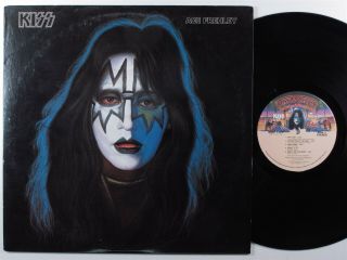 Kiss Ace Frehley Casablanca Lp Vg,  With Poster