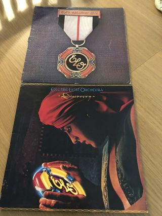 Electric Light Orchestra (elo) Vinyl Lp X 2.  Greatest Hits,  Discovery