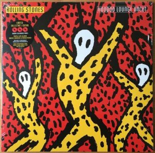 The Rolling Stones Voodoo Lounge Uncut Ltd Ed Triple Heavyweight Red Vinyl Lp