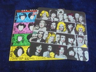 The Rolling Stones - Some Girls 1978 UK LP ROLLING STONES w/LUCILLE BALL SLEEVE 3