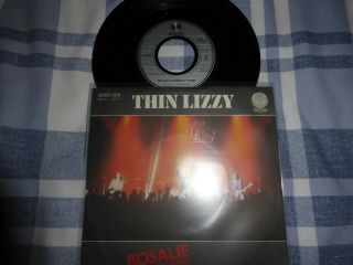 Thin Lizzy Rosalie/me And The Boys 7 " German Pic Sleeve