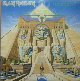 Iron Maiden - Powerslave - Us Vinyl Pressing - 1984 - Bruce Dickinson