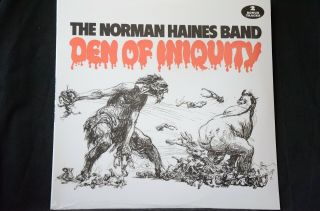 The Norman Haines Band Den Of Iniquity,  2 Bonus Tracks 12 " Vinyl Lp New/sealed