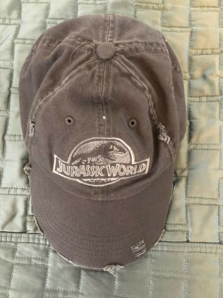 Jurassic World Cast And Crew Hat Unworn Rare Never To The Public Prop