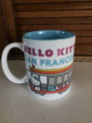 Hello Kitty San Francisco Ceramic Mug Cup By Jerry Leigh,