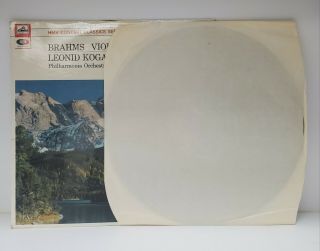LEONID KOGAN - Brahms Violin Concerto PO Kondrashin Vinyl LP Ex SXLP 30063 EMI 3