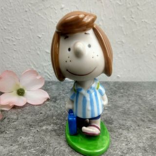 Flambro Peanuts Peppermint Patty Ceramic Figurine 5 " 6555
