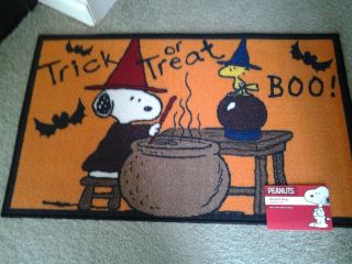 Snoopy & Woodstock Halloween Witch 