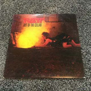 Ratt - Out Of The Cellar - Lp/vinyl,  1984 Atlantic,  7 80143 - 1,  Ex