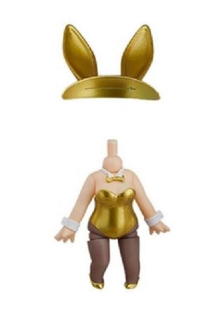 Good Smile Company Nendoroid More Dress Up Bunny Gold Body Suit Ears Figure 3