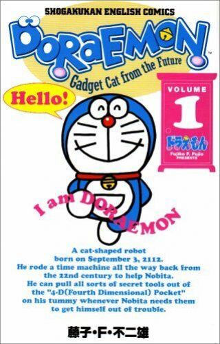 Doraemon (1) English Version / Gadget Cat From The Future / Manga Comics