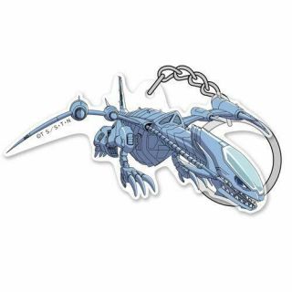 Yu - Gi - Oh Duel Monsters Blue Eyes Jet Cospa Tsumamare Pinch Acrylic Key Chain