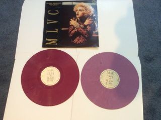 Madonna / Blond Ambition Tour 90 - Los Angeles / Coloured Vinyl Dble L.  P.