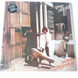 Gary Moore - Back On The Streets - Vinyl Lp Uk 1st Press Ex Parisienne Walkways