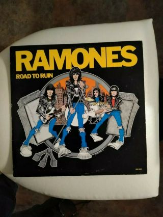 12 " Lp M - Ramones Road To Ruin 1978 Sire Winchester Press Srk 6063