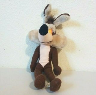 Vintage 1995 Ace Novelty Looney Tunes Wile E.  Coyote Stuffed Plush 12 "