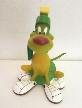 Warner Bros Looney Tunes K - 9 Marvin Martian Green Dog Pvc Vinyl Figure Moves