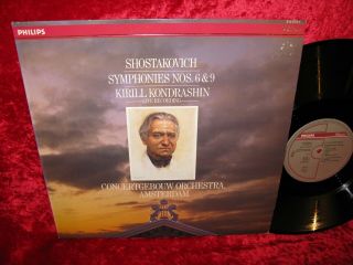 1984 Holl Nm Philips 412 0731 Digital Shostakovich Symphonies 6 &9 Concertgebouw