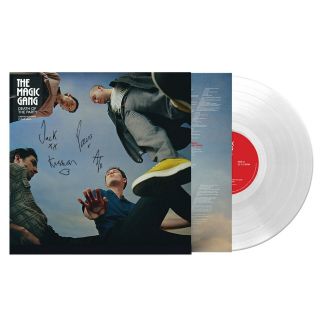 The Magic Gang Signed Death Of The Party Clear Vinyl Lp Limited Edition Rare