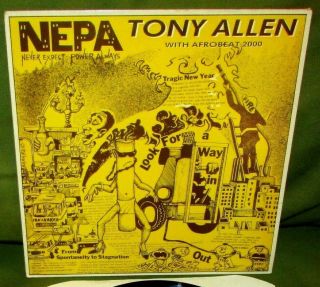TONY ALLEN WITH AFROBEAT 2000 N.  E.  P.  A.  1st UK 1984 EARTHWORKS 2