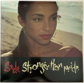 Sade Stronger Than Pride Lp Epic 1988 Near Pro Cleaned