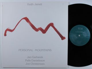 Keith Jarrett Personal Mountains Ecm Lp Nm W/ Insert V