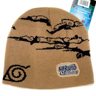 Naruto Shippuden Clouds & Forest Anime Costume Cosplay Beanie Cap Hat Licensed