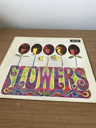 Rolling Stones Flowers Album Lp Decca Slk 16487