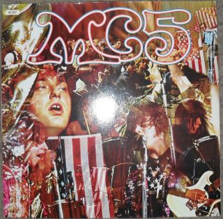 Mc5 - Kick Out The Jams - Mid 1980s German Issue Of The Classic 1969 8 - Track Lp