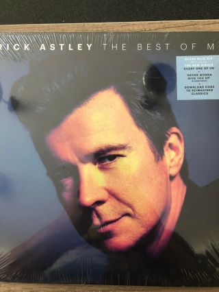 Rick Astley - The Best Of Me - Limited Edition Blue Vinyl 2lp Uk