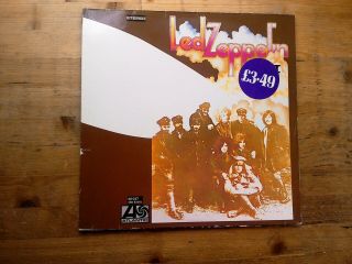 Led Zeppelin 2 Ii Vinyl Lp Record Album 40037 Sd 8236 Green/orange