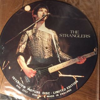 The Stranglers 1983 Interview Picture Disc Limited Edition 12 Inch Vinyl Lp