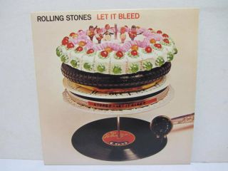 The Rolling Stones - Let It Bleed (abkco,  2003) Vinyl Lp Ex,  Clear Vinyl