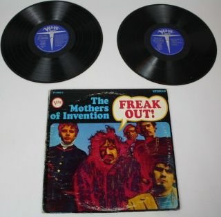 The Mothers Of Invention Freak Out Lp 1966 Vinyl Vg/vg V6 - 5005 - 2 Hot Spots Zappa