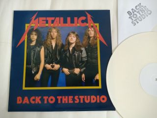 Metallica Back To The Studio Lp Vinyl Record Rare.  Ride,  Kill,  Master,  Metal,  Thrash,