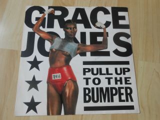 Grace Jones ‎ Pull Up To The Bumper (remix) 1985 12” La Vie En Rose / Nipple