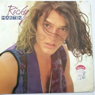 Ricky Martin ‎– Ricky Martin Lp Colombian Press 1991 Columbia Insert