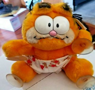 Garfield Vintage Hang On 1978 Attack Cat With Tags