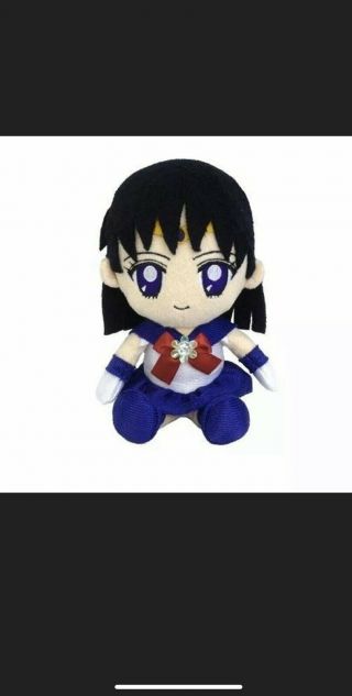 Rare Sailor Moon - Sailor Saturn Mini Plush Doll Official - Saturn Only