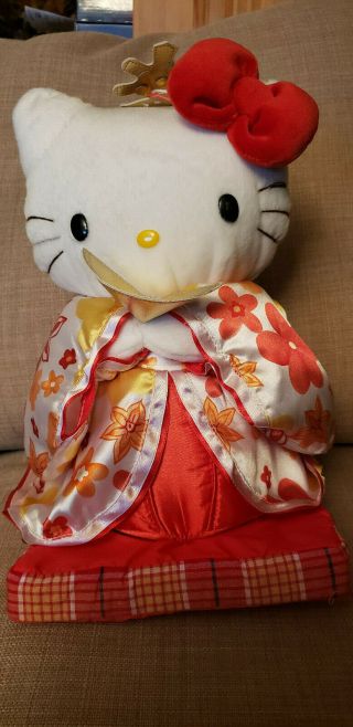 Hello Kitty Japan Hinamatsuri Kimono Plush Doll 11 "