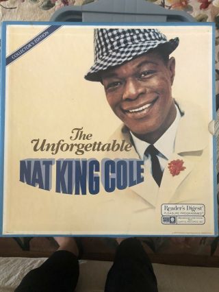 The Unforgetable Nat King Cole Readers Digest Collectors Edition 8 Lp Set