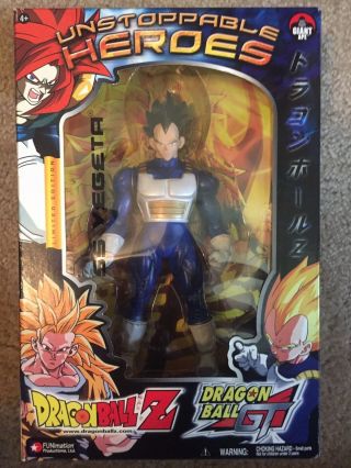 Dragon Ball Z Unstoppable Heroes Ss Vegeta Action Figure