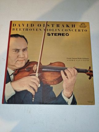 David Oistrakh Beethoven " Violin Concerto In D " / Cluytens Angel S - 35780 Stereo