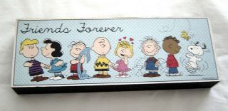 Peanuts Charlie Brown Snoopy Friends Forever Shelf/wall Decor Worldwide Llc