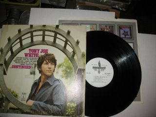 Tony Joe White ‎– Continued - Lp - Monument Slp 18133 White Label Promo 1969