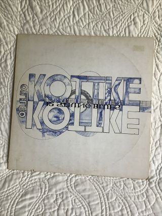 Leo Kottke 12 String Blues Lp On Oblivion S - 1 1969 Rare Near Private Label