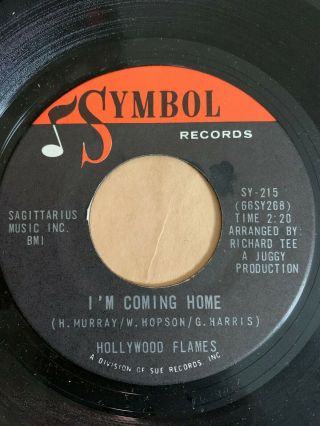 Northern Soul 45/ Hollywood Flames " I 